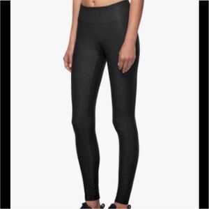 Koral black serpentine leggings  snake print casual workout gym athletic XS